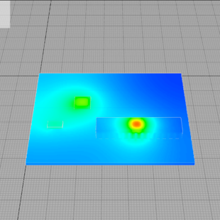 Chiplet split case study model